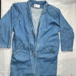 Vintage Michael Lewis denim Jean coat size Small